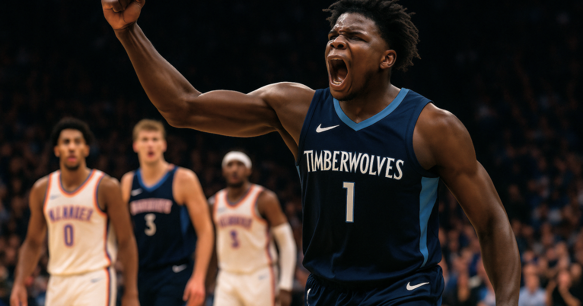 OKC Thunder vs Timberwolves Match Player Stats Game 4 action moment